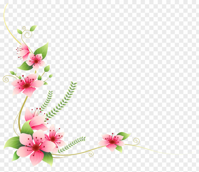 Flower Invitation Desktop Wallpaper PNG