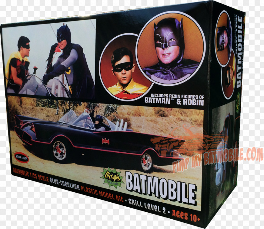 Polar Lights Batman Batmobile Robin Batcycle Scale PNG