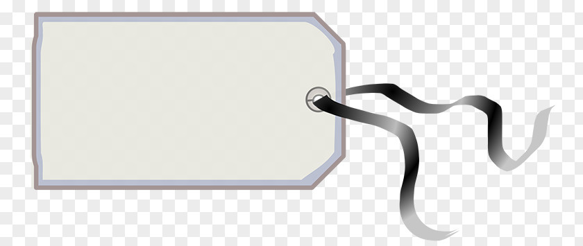 Silver Black Rectangular Label Christmas Gift Gratis Clip Art PNG