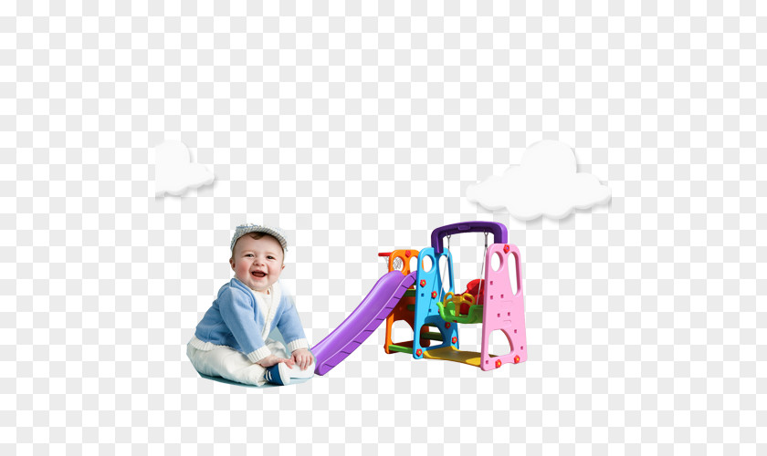 Toy Toddler Playground Slide Plastic Swing PNG