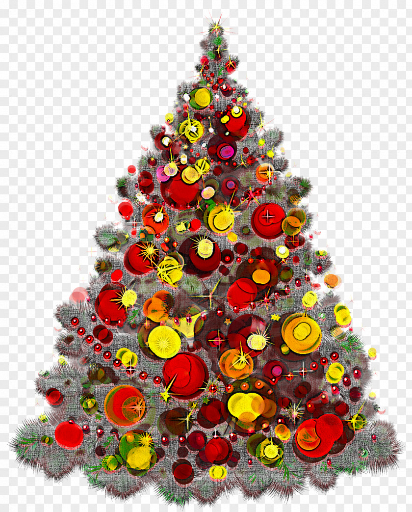 Pine Interior Design Christmas Tree PNG