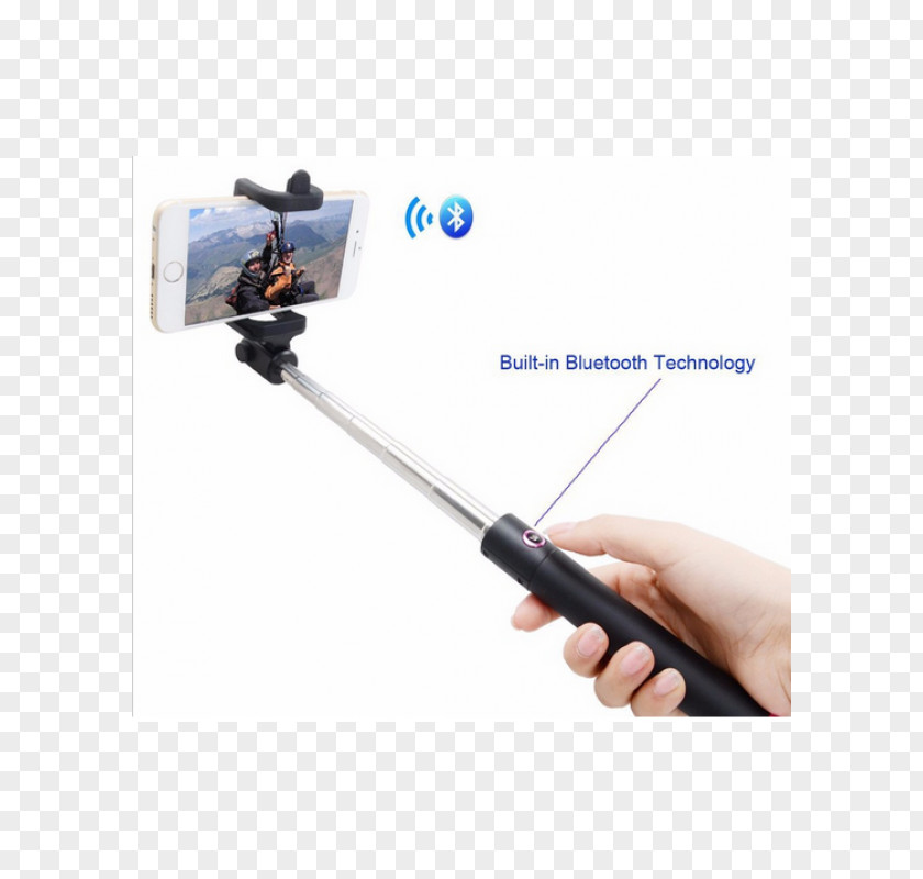 Bluetooth Selfie Stick Smartphone Wireless PNG