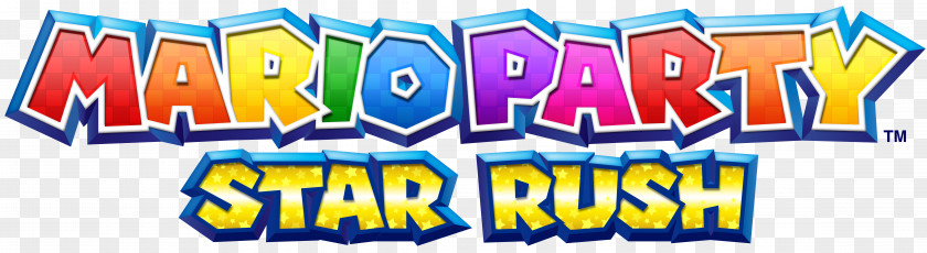 Game Logo Mario Party Star Rush Party: Island Tour New Super Bros Toad 8 PNG