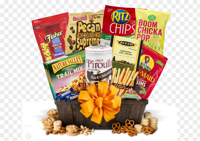 Gift Food Baskets Snack Wine PNG