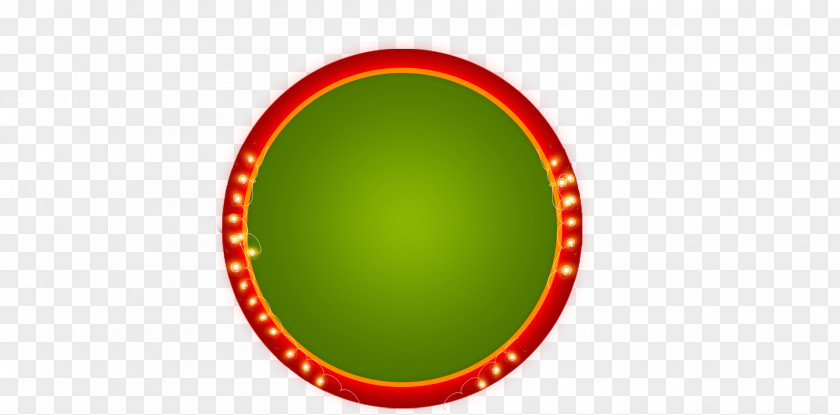 Green Ring Lighting Effects Logo Paper PNG