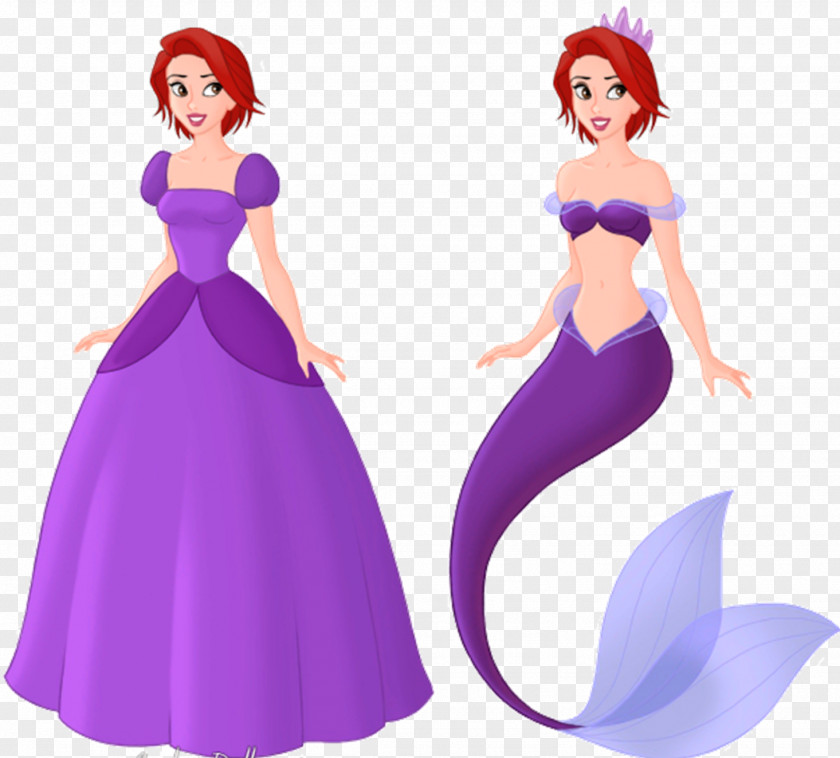 Mermaid Princess Legendary Creature Fan Art PNG