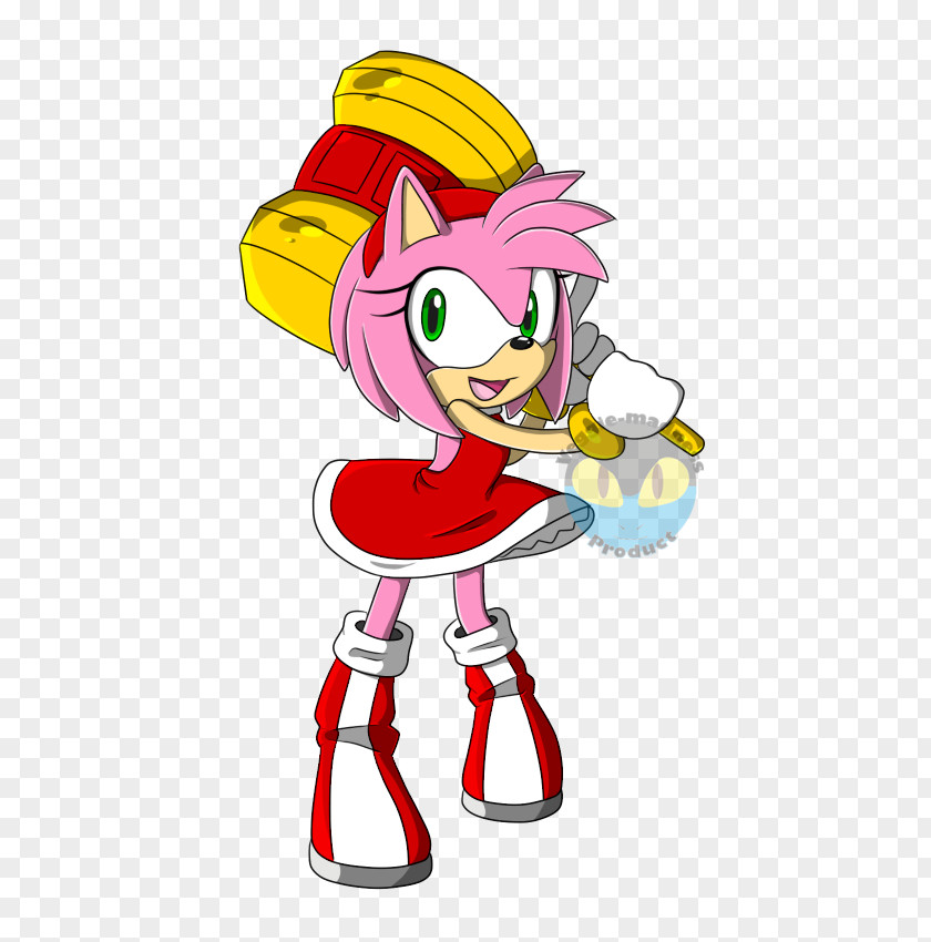 Amy Rose Inflation Sonic The Hedgehog Video Game Clip Art PNG