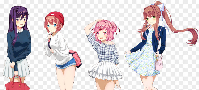 Doki Literature Club Glitch Club! Paper Labyrinth Team Salvato Game PNG