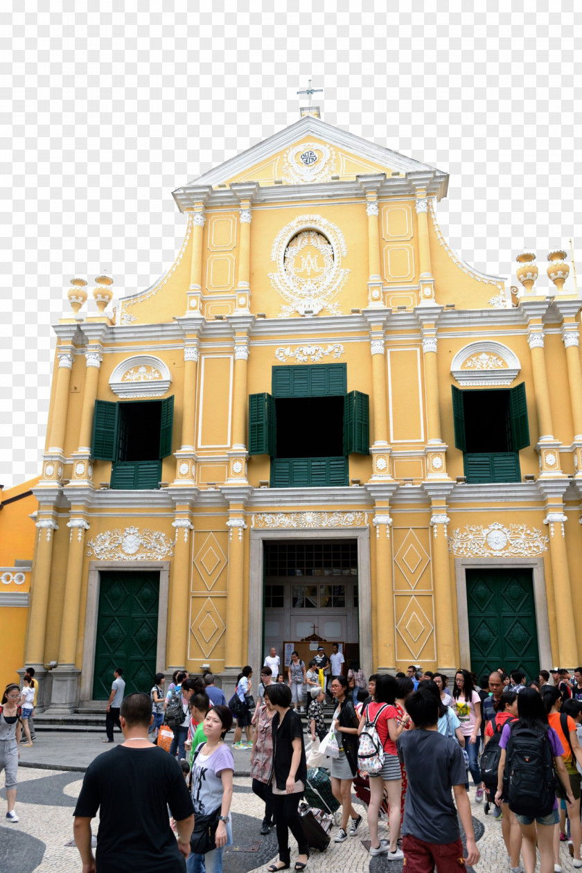 Macau Church St. Dominics Church, Senado Square Ruins Of Pauls Cathedral The Nativity Our Lady, Holy House Mercy PNG