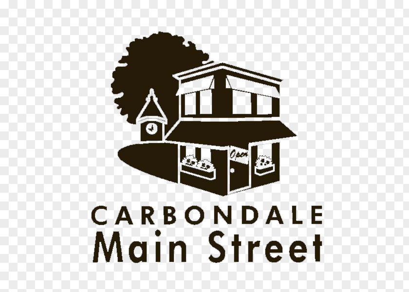 Modern Logo Design Ideas Schools Carbondale Tourism WSIU-FM Main Street PNG