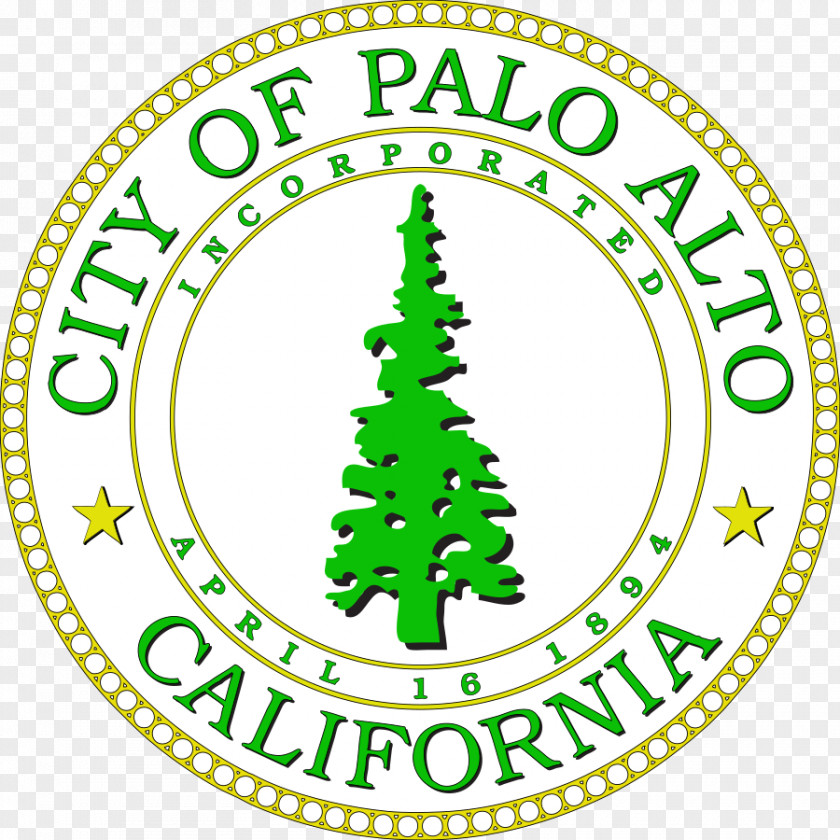 Palo Alto Clip Art Christmas Tree Logo PNG