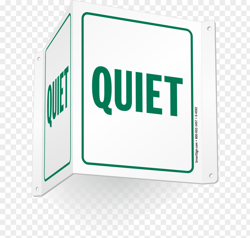 Quiet! Sign YouTube Marketing Graphic Design PNG