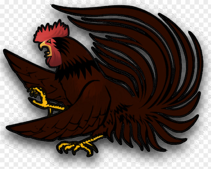 Rhode Island Red Rooster Eagle Cartoon Beak PNG