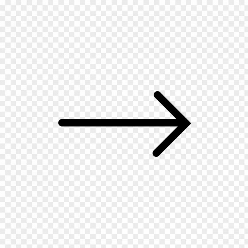 Right Arrow Line Angle PNG