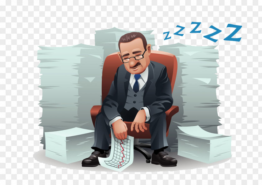 Sleeping Man Cartoon PNG