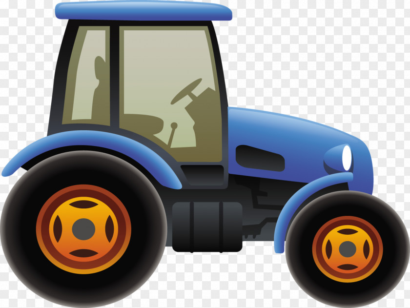 Tractor Car Vehicle PNG