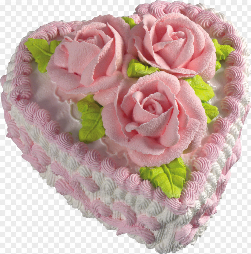 White Heart Cake With Pink Roses Picture Clipart Torte Wedding Chocolate PNG