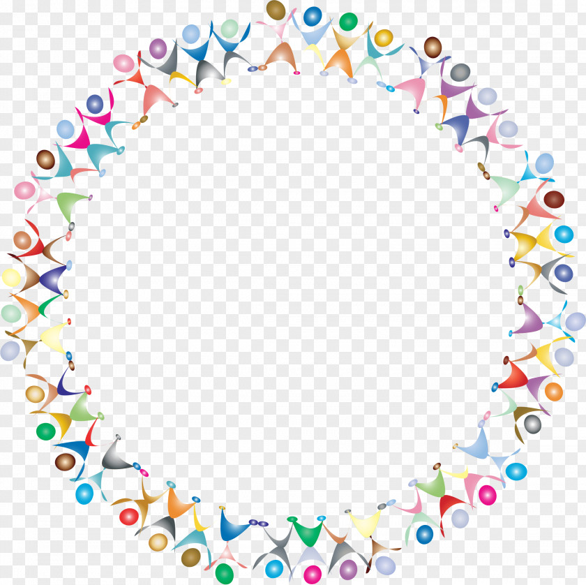 Circle Abstract Dance Drawing Clip Art PNG