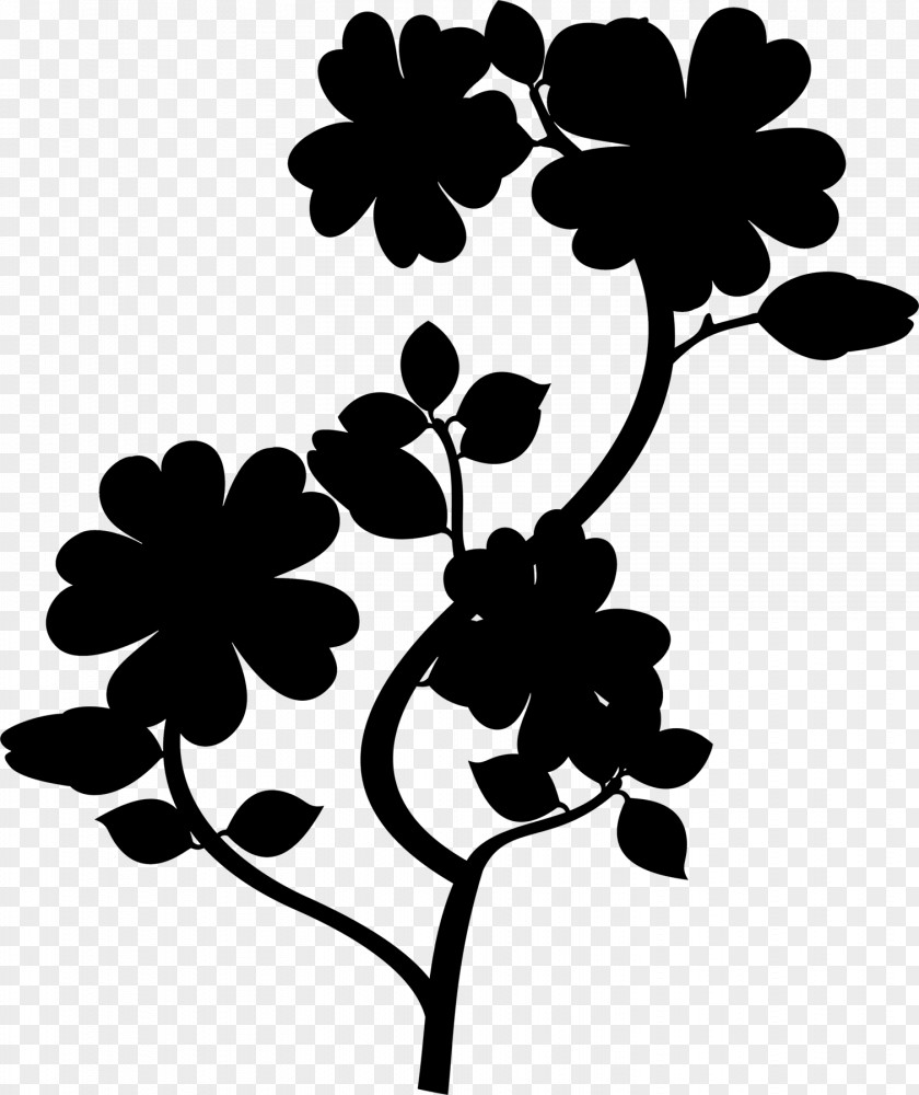 Leaf Pattern Plant Stem Clip Art Silhouette PNG