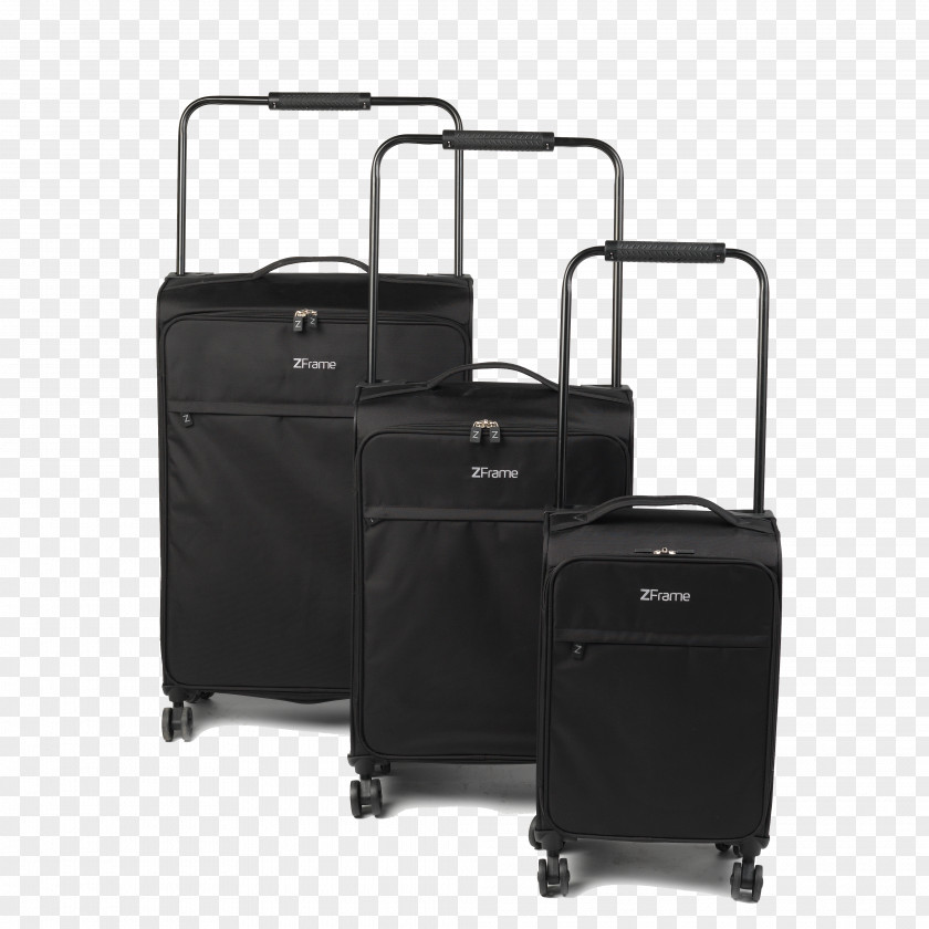 Luggage Suitcase Hand Baggage Trolley Travel PNG