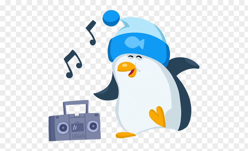 Penguin Telegram Sticker Kik Messenger VKontakte PNG