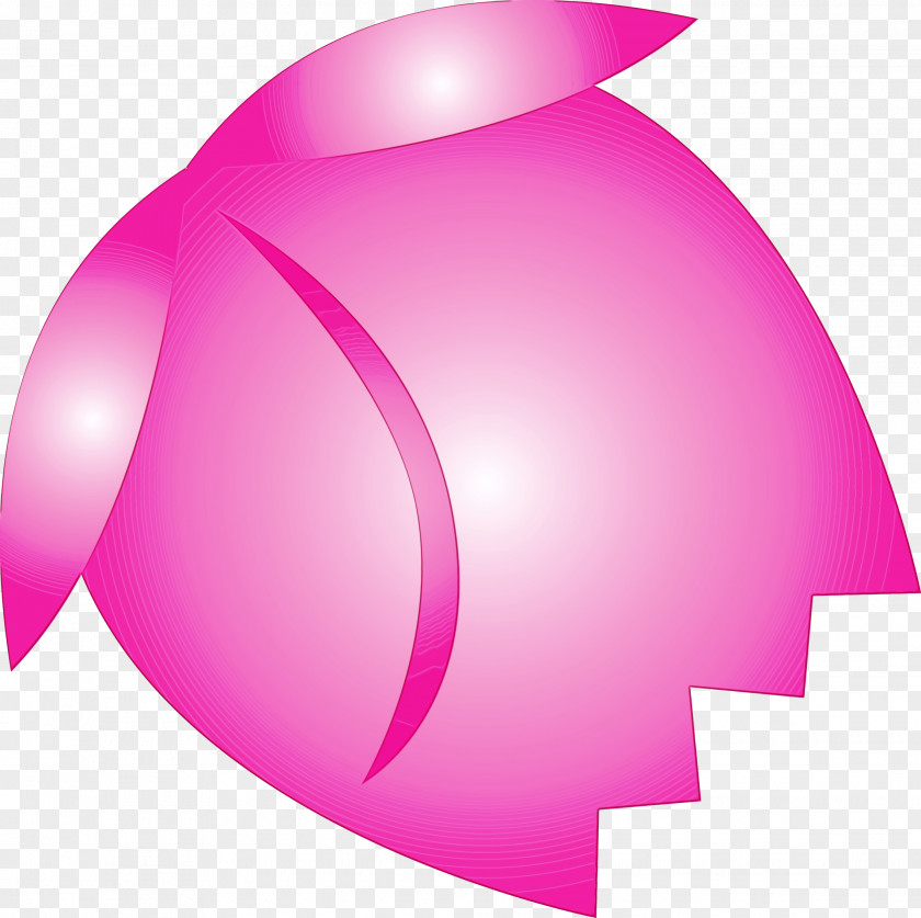 Pink M Sphere PNG