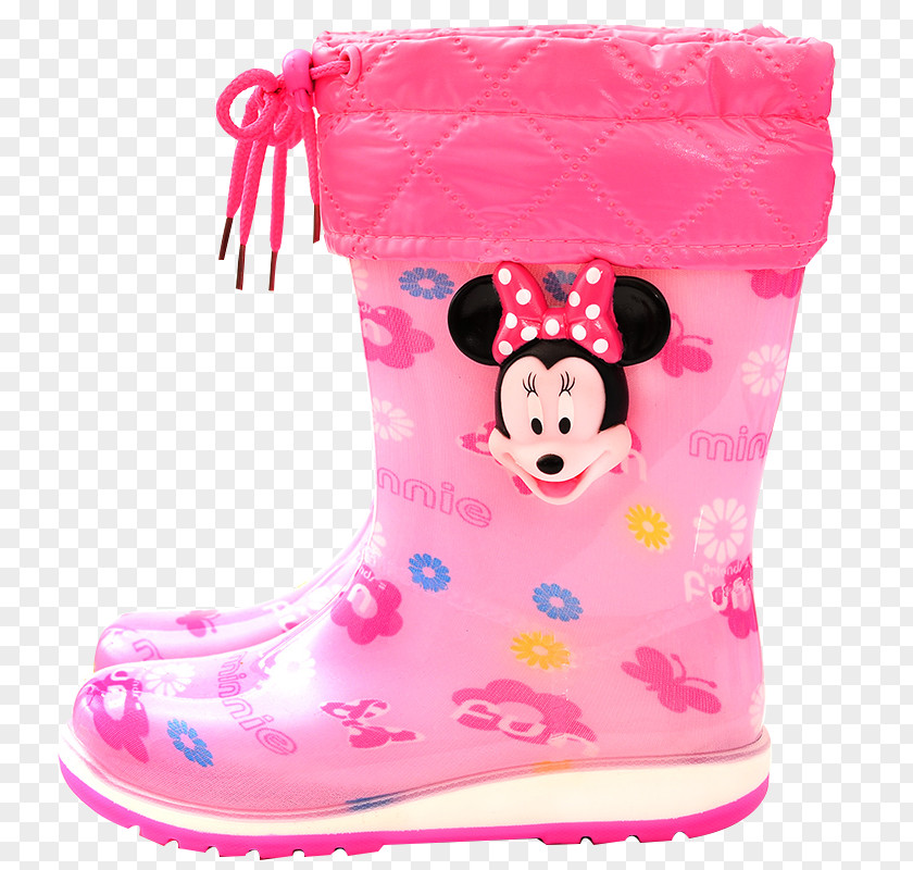 Pink Rain Boots Snow Boot Wellington PNG