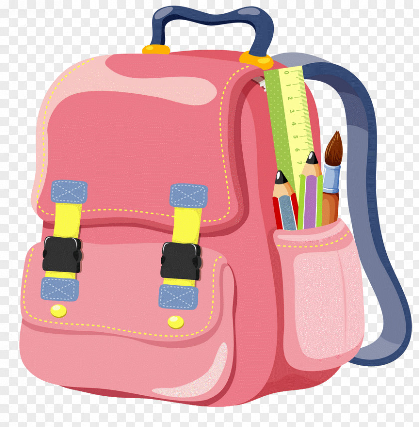 Schoolbag Backpack Clip Art PNG