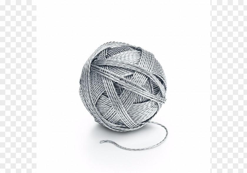 Silver Tiffany & Co. Yarn Sterling Luxury Goods PNG