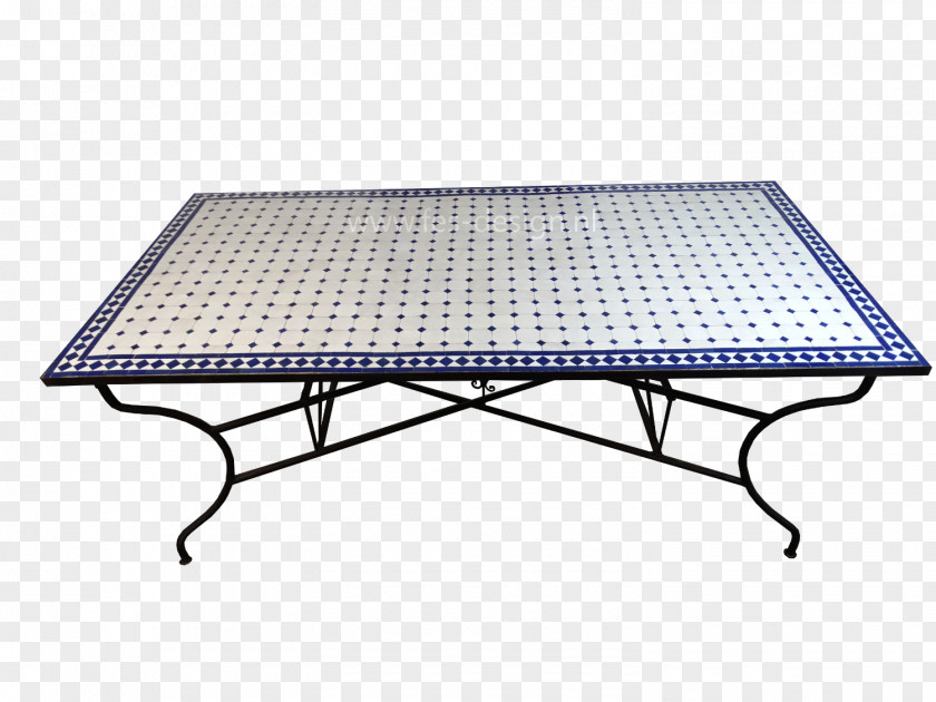 Table Eettafel Mosaic Rectangle Korra PNG