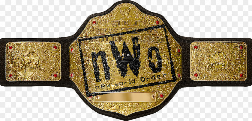 WCW World Heavyweight Championship WWE New Order Belt PNG belt, belt clipart PNG