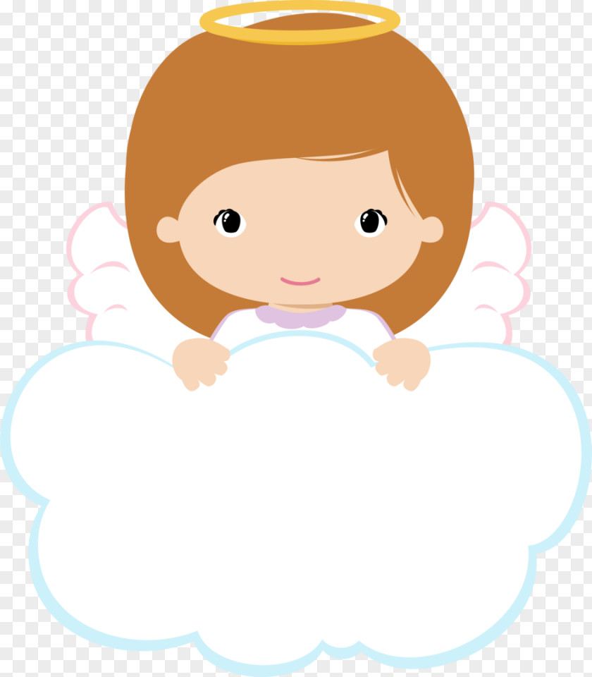 Angel Baptism First Communion Drawing PNG