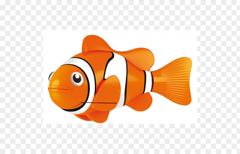 Fish Orange Clownfish Child Robot PNG