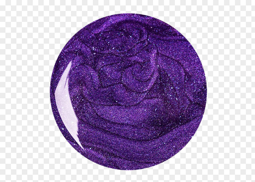 Lilac Purple Varnish Polishing PNG