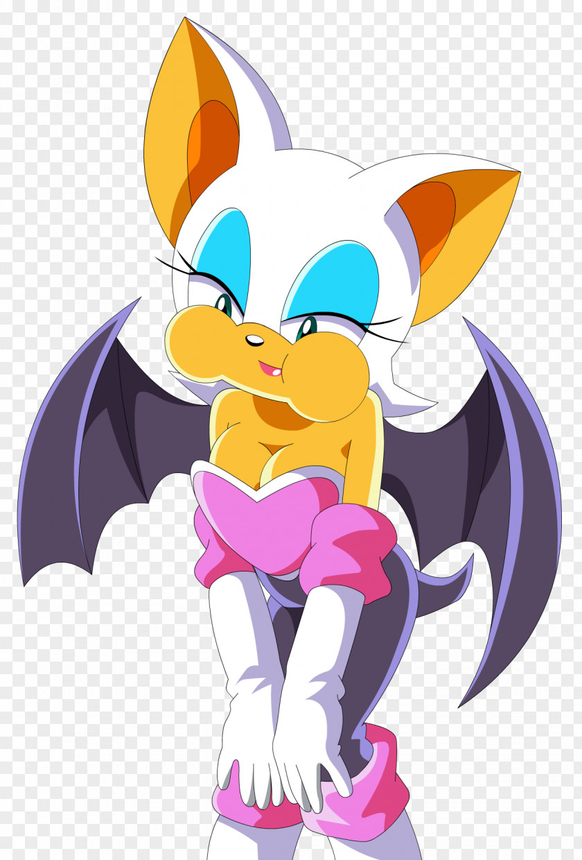 Rouge The Bat Shadow Hedgehog Sonic Heroes Sega Drawing PNG