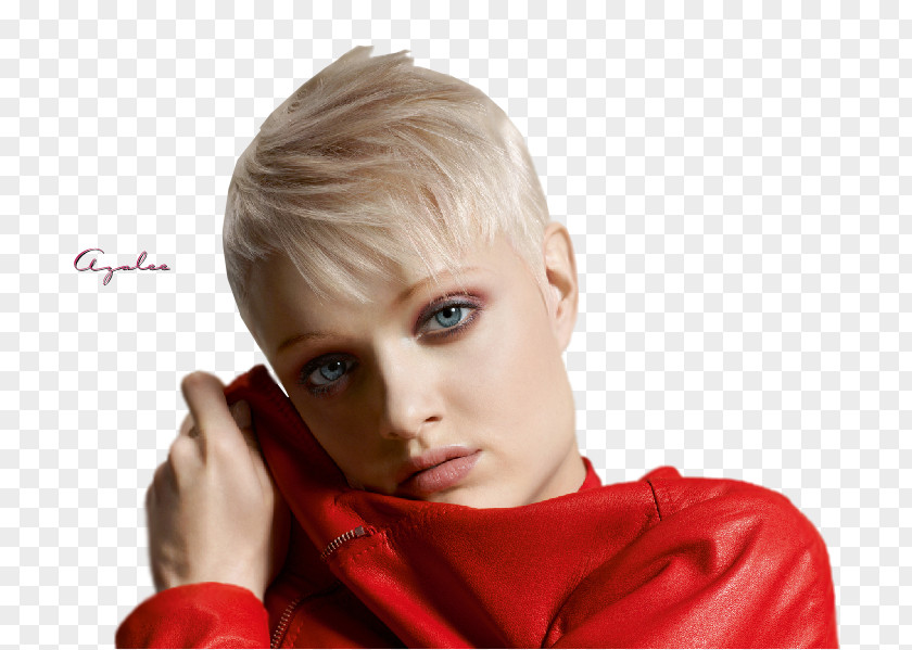 Hair Hairstyle Blond Fashion Coloring PNG