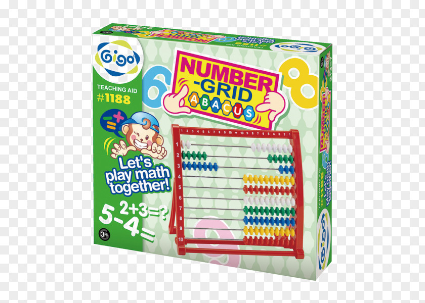 Mathematics Abacus Number Garbage In, Out Toy PNG