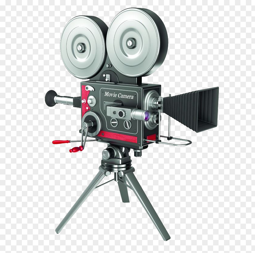 Retro Vintage Movie Camera Assignment Video PNG