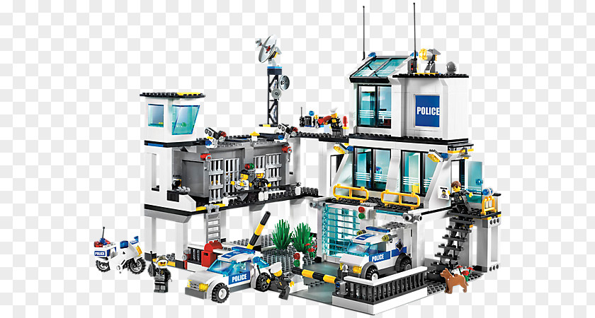 Toy Lego City LEGO 60047 Police Station 7498 Set PNG