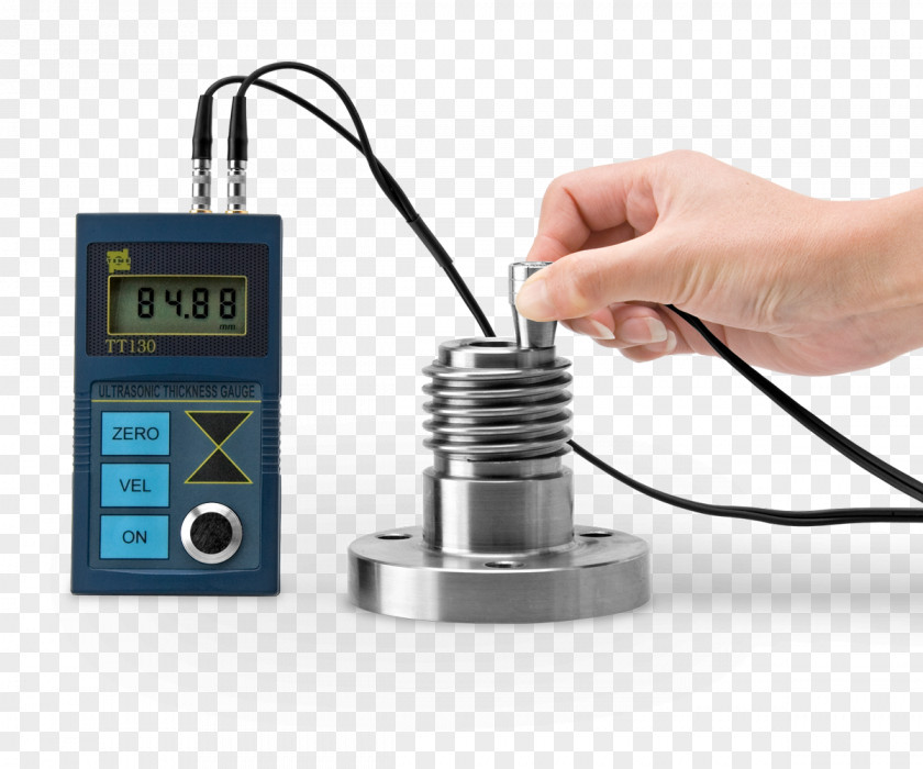 Ultrasonic Transducer Measuring Instrument Measurement Meter Laboratory TT100 PNG