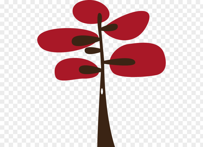 Color Tree Red Pro Marketing Forest Target Market PNG