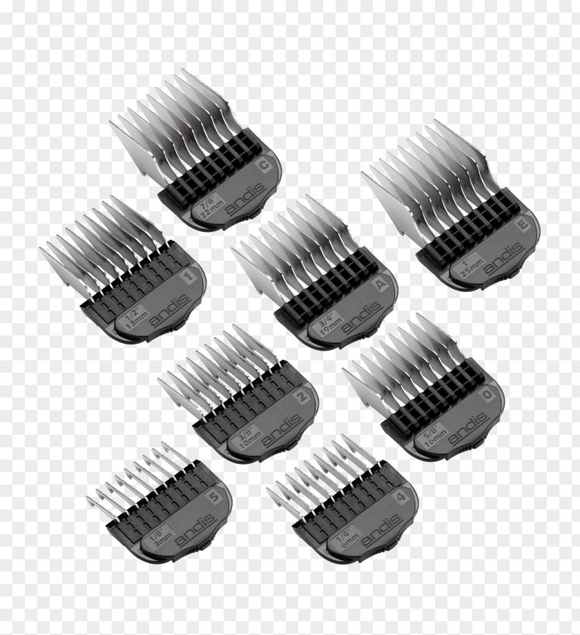 Comb Hair Clipper Andis Wahl Barbicide PNG