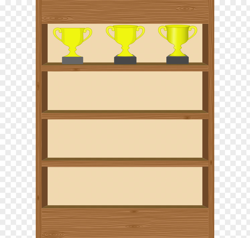 Pictures Of Trophies Trophy Cabinetry Shelf Clip Art PNG