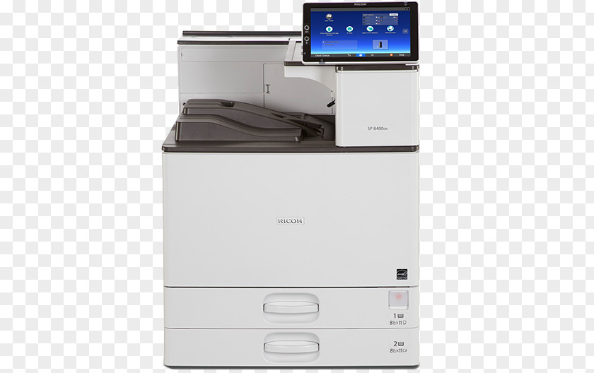 Printer Ricoh Paper Laser Printing PNG