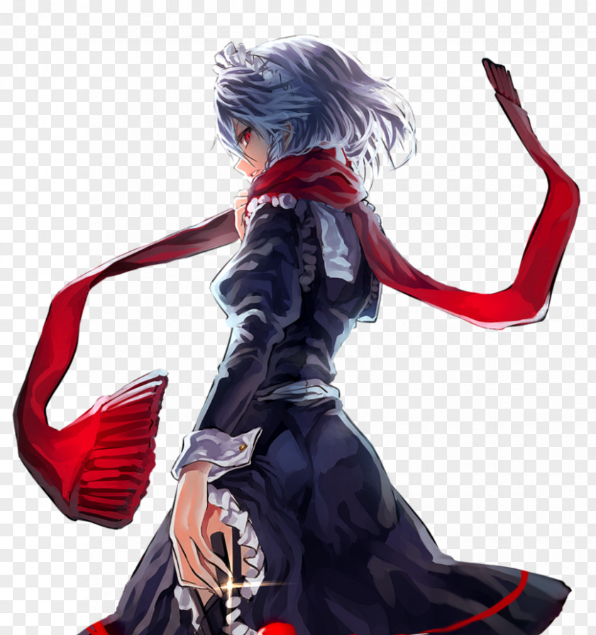 Sakuya Izayoi Touhou Project Image Fan Art Character PNG