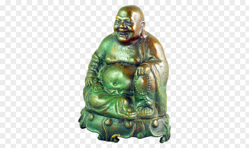 Asia Bronze Sculpture Figurine Maitreya PNG