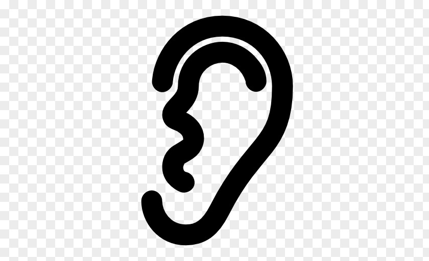 Human Ear Hearing Symbol PNG