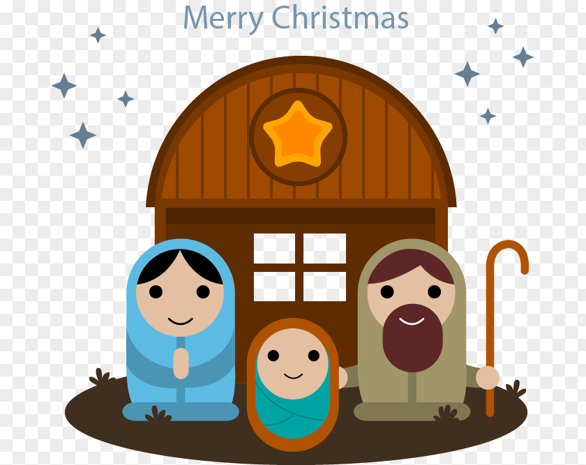Illustration Jesus Christ The Redeemer Bethlehem Nativity Scene Of PNG