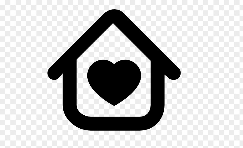 Love Symbol Heart House PNG