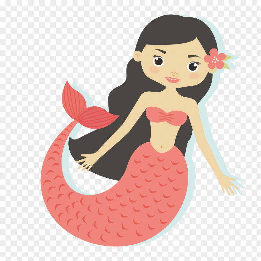 Vector Mermaid Clip Art PNG